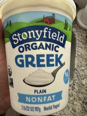 Plain Grade A Greek Nonfat Yogurt, Plain