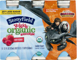 Very Berry Organic Kids Lowfat Yogurt, Very Berry