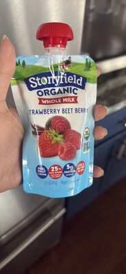 Kids Strawberry Beet Berry Whole Milk Yogurt, Strawberry; Beet; Berry