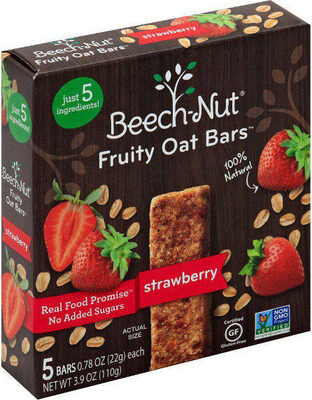 Strawberry Fruity Oat Bars, Strawberry