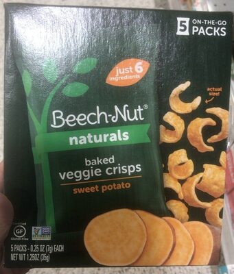 Sweet Potato Baked Veggie Crisps, Sweet Potato