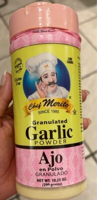 Chef Merito, Granulated Garlic Powder