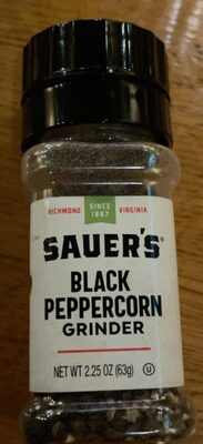 Black Peppercorn Grinder