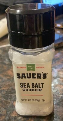 Sea Salt Grinder, Sea Salt