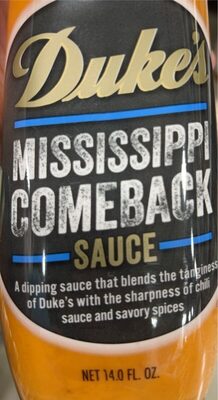 Mississippi Comeback Sauce A Dipping Sauce That Blends The Tanginess Of Duke's With The Sharpness Of Chilli Sauce And Savory Spices, Mississippi Comeback