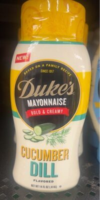 Cucumber Dill Flavored Mayonnaise Bold & Creamy, Cucumber Dill