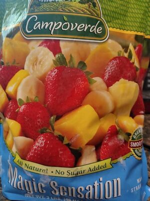 Magic Sensation Pineapple, Banana, Mango And Strawberries