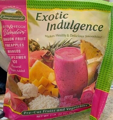 Dragon Fruit, Pineapples, Mangos, Cauliflower Rice Exotic Indulgence Fruit & Veggie Blenders, Dragon Fruit, Pineapples, Mangos, Cauliflower Rice