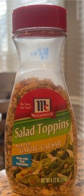 Roasted Garlic Caesar Salad Toppins, Roasted Garlic Caesar