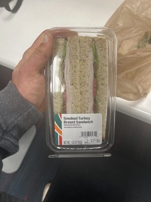 Smoked Turkey With Lettuce And Tomatoes On Wheat Bread Breast Sandwich, Smoked Turkey