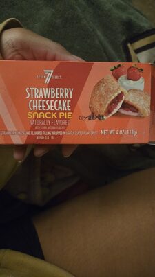 Strawberry Cheesecake Flavored Snack Pie, Strawberry Cheesecake