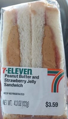 Peanut Butter And Strawberry Jelly Sandwich, Peanut Butter And Strawberry Jelly