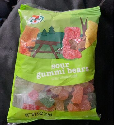 Sour Gummi Bears Candy, Sour Gummi Bears