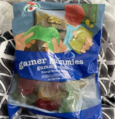 Energy Drink Flavored Gamer Gummies Gummy Candy, Energy Drink