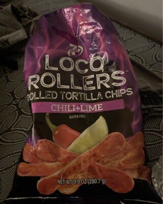 Chili+Lime Rolled Tortilla Chips, Chili+Lime