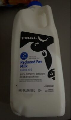 2% Milkfat Reduced Fat Milk