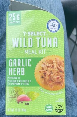 Garlic Herb Wild Tuna Meal Kit, Garlic Herb