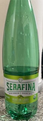 Organic Lime Flavored Italian Sparkling & Mineral Water, Organic Lime Flavored