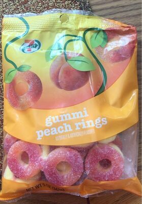 Peach Gummi Rings, Peach