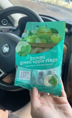 Gummi Green Apple Rings, Gummi Green Apple