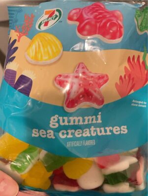 Gummi Sea Creatures Candy, Gummi