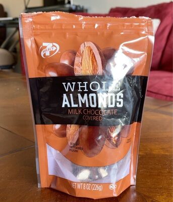 Milk Chocolate Covered Whole Almonds, Milk Chocolate