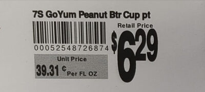 Peanut Butter Ice Cream Cup, Peanut Butter