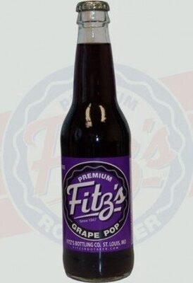 Premium Grape Pop Soda, Grape