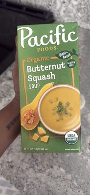 Pacific Foods Organic Butternut Squash Soup, 32 oz Carton