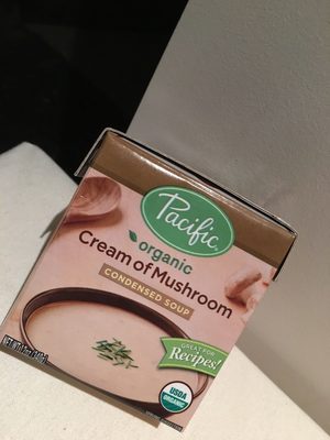 Pacific, Organic Cream Of Mushroom Condensed Soup