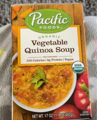 Organic Vegetable Quinoa Soup, Vegetable Quinoa
