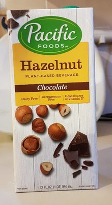 Chocolate Hazelnut Plant-Based Beverage, Chocolate