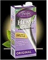 Pacific Foods Original Hemp Milk, Plant Based Milk, 32 oz Carton