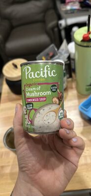 Pacific Foods Organic Cream of Mushroom Soup, 10.5 oz Can
