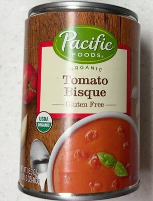 Pacific Foods Organic Tomato Bisque Soup, 16.3 oz Can