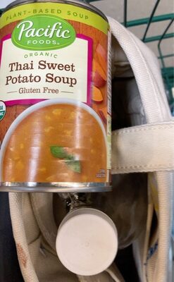 Pacific Foods Organic Plant Based Thai Sweet Potato Soup, 16.3 oz Can