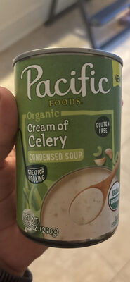 Pacific Foods Organic Condensed Cream of Celery Soup, 10.5 oz Can