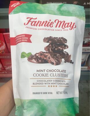 Mint Chocolate Cookie Clusters, Mint Chocolate