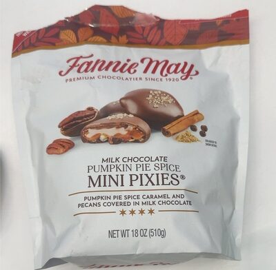 Milk Chocolate Pumpkin Pie Spice Mini Pixies, Milk Chocolate Pumpkin Pie Spice