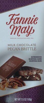 Milk Chocolate Pecan Brittle, Milk Chocolate