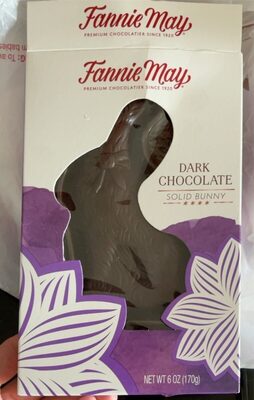 Dark Chocolate Solid Bunny, Dark Chocolate