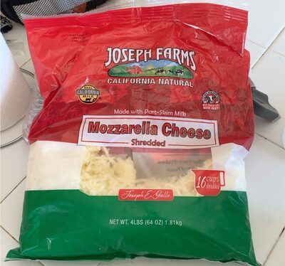 Mozzarella Shredded Cheese, Mozzarella Cheese