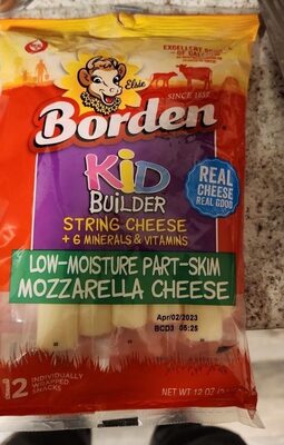 Low-Moisture Part-Skim Mozzarella String Cheese