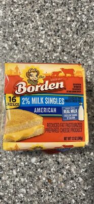 American 2% Milk Singles, American