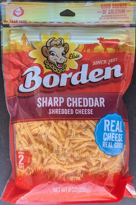 Sharp Cheddar Shredded Cheese, Sharp Cheddar