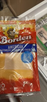American Pasteurized Sliced Process Cheese