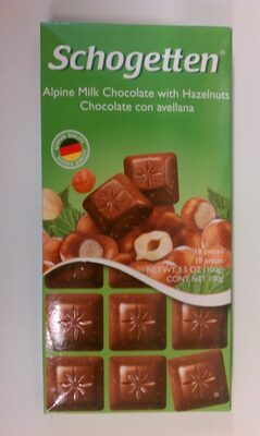 Alpine Milk Chocolate With Hazelnuts