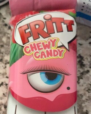 Happy Strawberry Chewy Candy Strips, Happy Strawberry