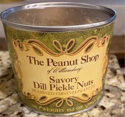 Savory Dill Pickle Nuts Seasoned Virginia Peanuts, Savory Dill Pickle Nuts