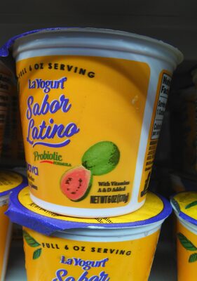 Probiotic Guava Blended Lowfat Yogurt, Guava